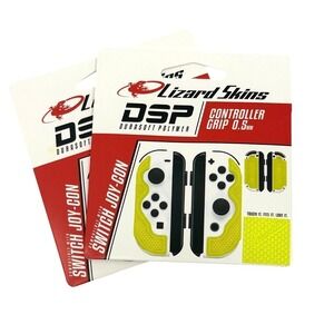 2 Pack Lizard Skins Switch Joy-Con DSP Controller Grip 0.5mm Neon